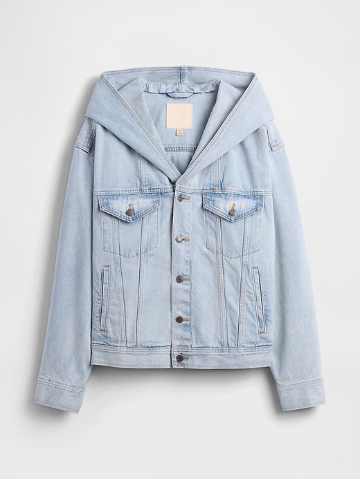 Harper Hooded Denim Jacket