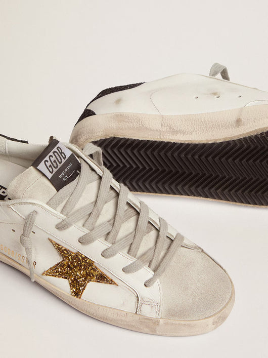 Golden Goose Gold Glitter Star Sneaker