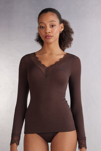Cashmere Lace Shirt