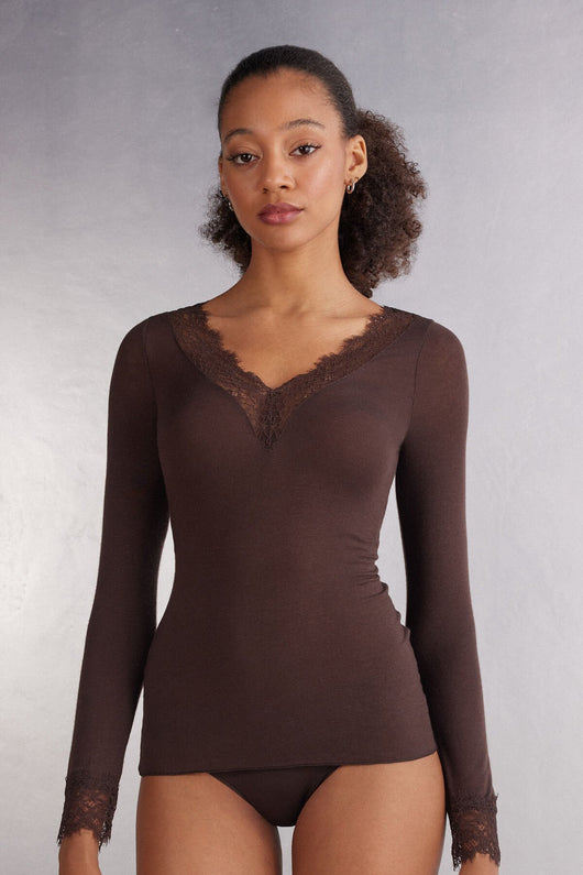 Cashmere Lace Shirt