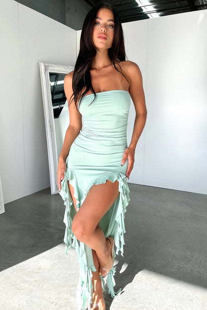 Seraphina Ruffle Maxi Dress