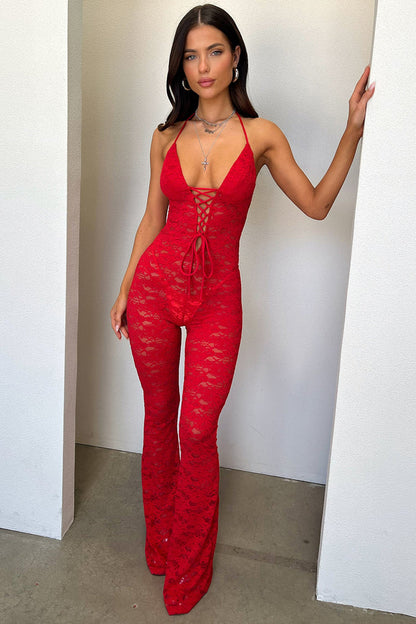 Siren Lace Jumpsuit