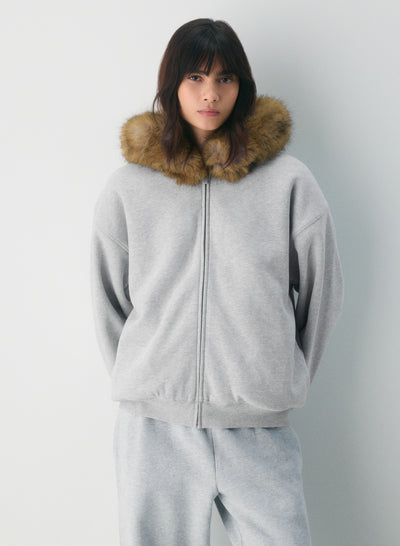 Cozy Fleece Zip Hoodie