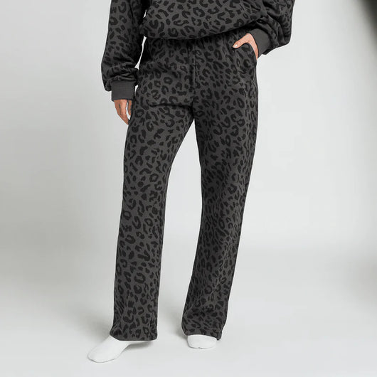 Cozy Leopard Sweats