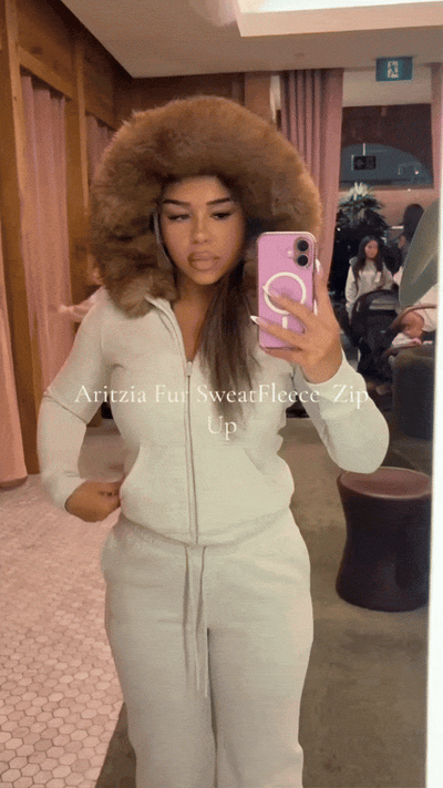 Y2K Fur Hoodie