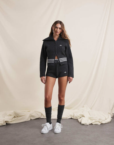 Zip Up Knitted Sweater